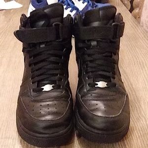 Nike air force 1 all black used size 8